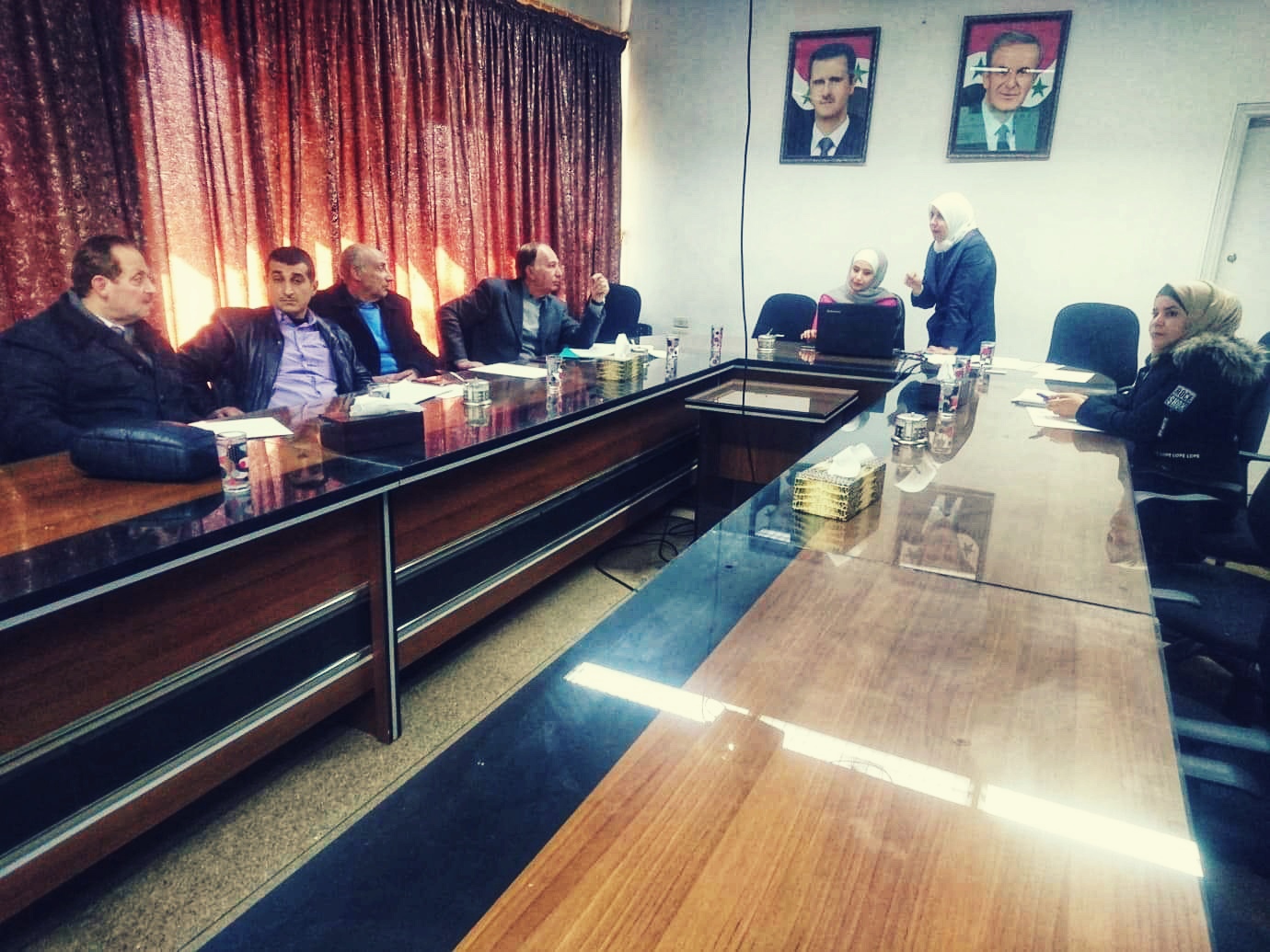 الاجتماع الثاني للجنة الدهانات