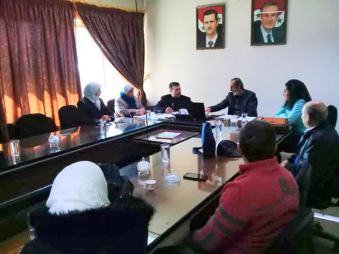 اجتماع لجنة المبيدات بتاريخ 2021/2/24