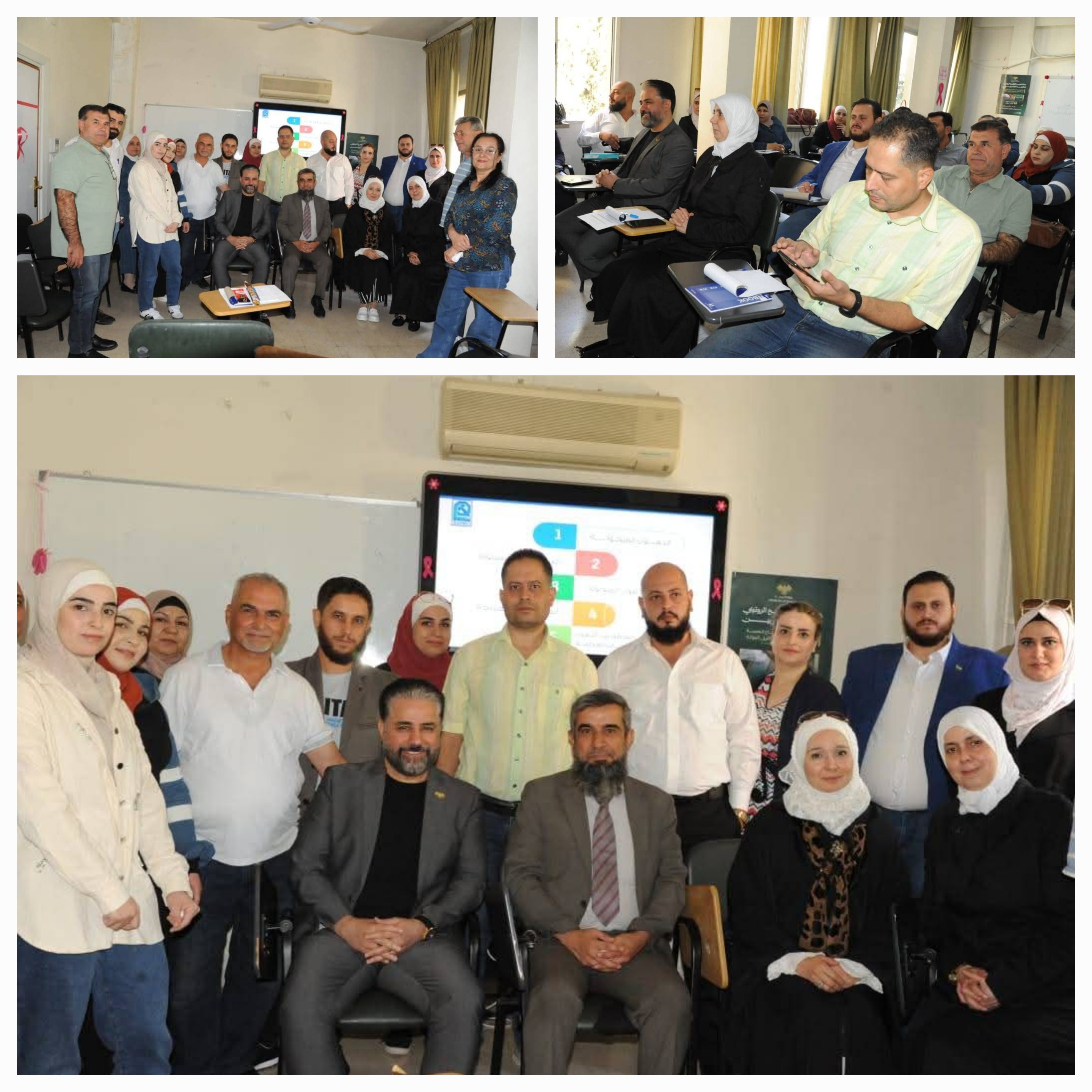 ورشة عمل مشتركة ضمن برنامج التغذية