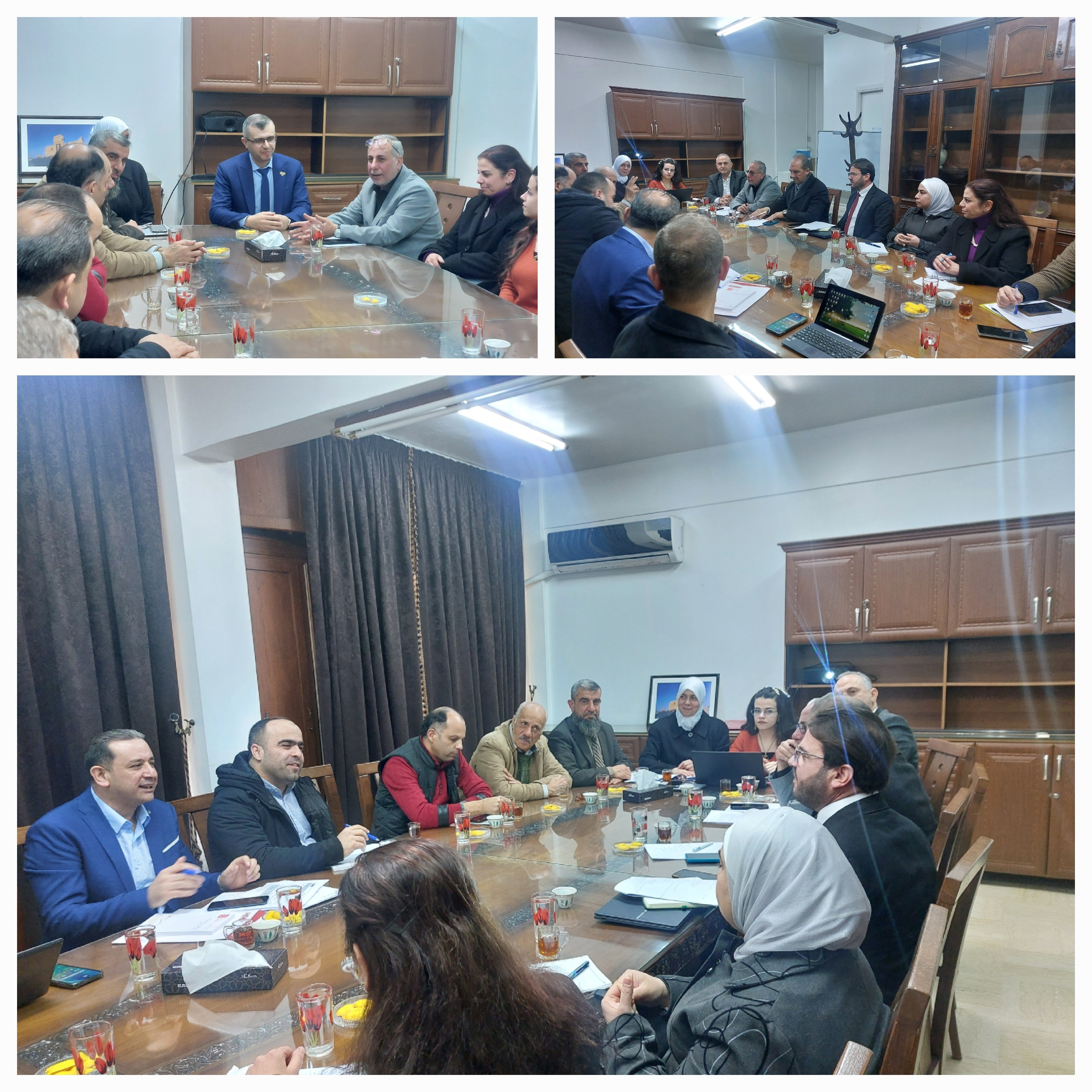 الاجتماع الأول للجنة الفنية المختصة بمواصفات البن الأخضر