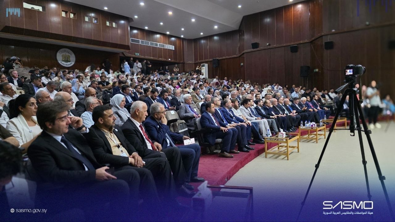 هيئة المواصفات والمقاييس العربية السورية تشارك بأعمال مؤتمر SAFIERR TECH 2026 في اللاذقية - 2